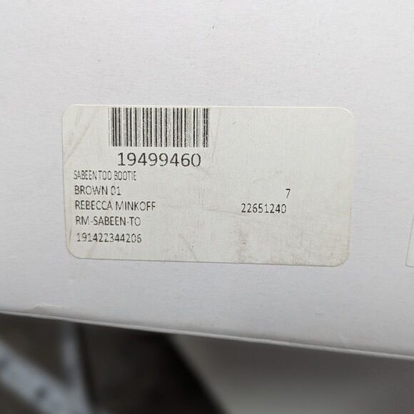 Rebecca Minkoff Size 7M Brown Leopard Print Calf Hair Sabeen Too Ankle Boots NEW - Picture 9 of 9